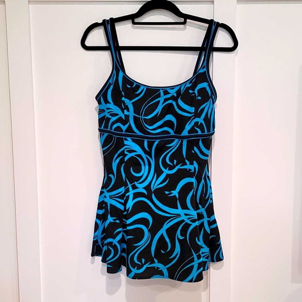 NWOT, Size 12, Great Lengths, Skirted Shaping Suit